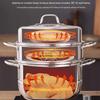 Kangbach 3-Layer 30cm Stainless Steel Steamer Pot