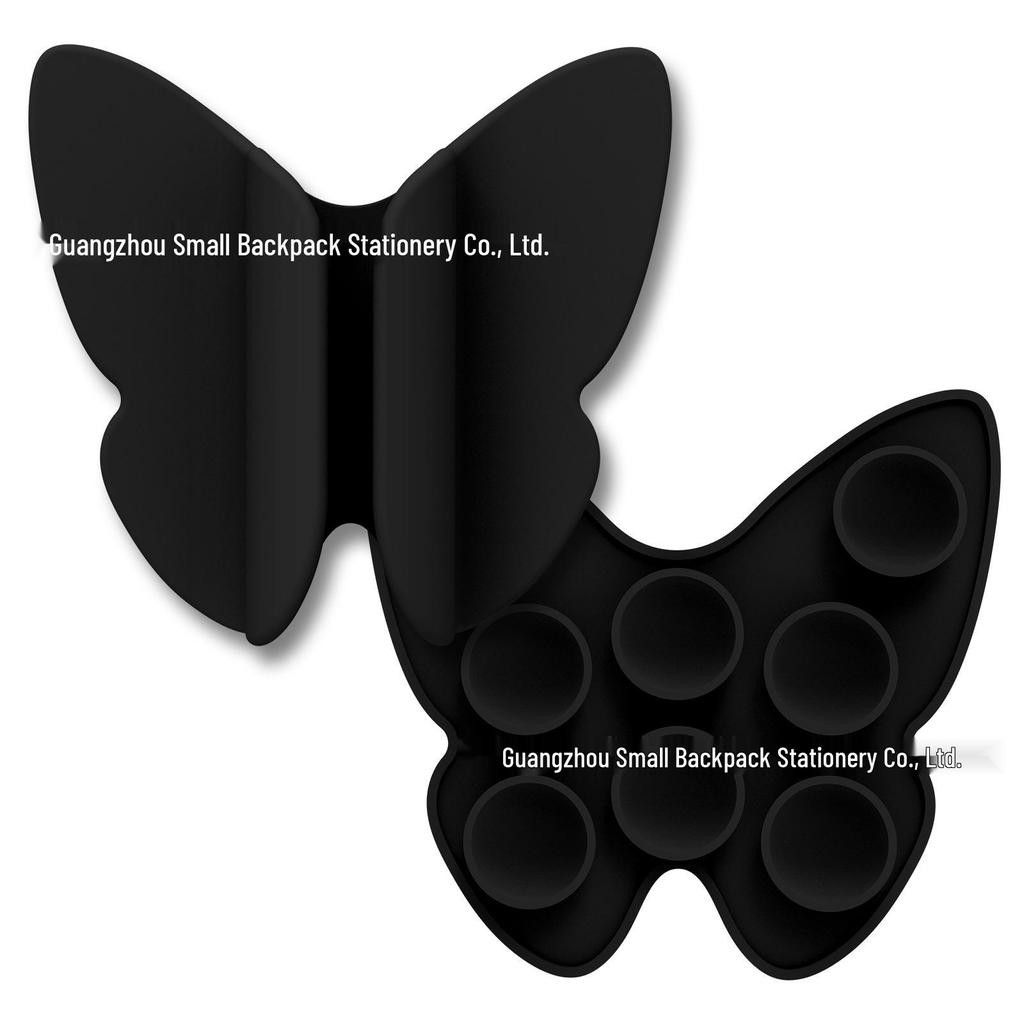 Tragbarer Silikonhalter für Lipgloss, Handy, Lippenstift, E-Zigarette und mehr