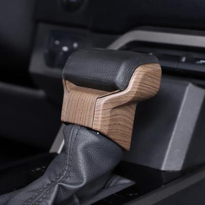 Couvercle de garniture de pommeau de levier de vitesses de console centrale à grain pour Toyota Tundra/Sequoia 22-24