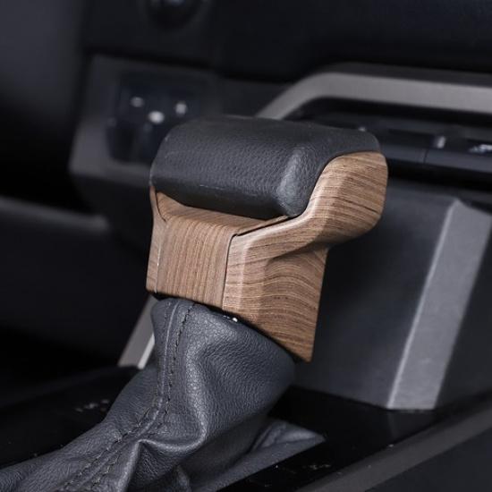 

Grain Center Console Gear Shift Knob Trim Cover For Toyota Tundra/Sequoia 22-24