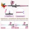 Portable Single Action Airbrush 0.3mm Nozzles Spray Gun Pen for Model Cake Nail Car Painting Beauty Inkjet