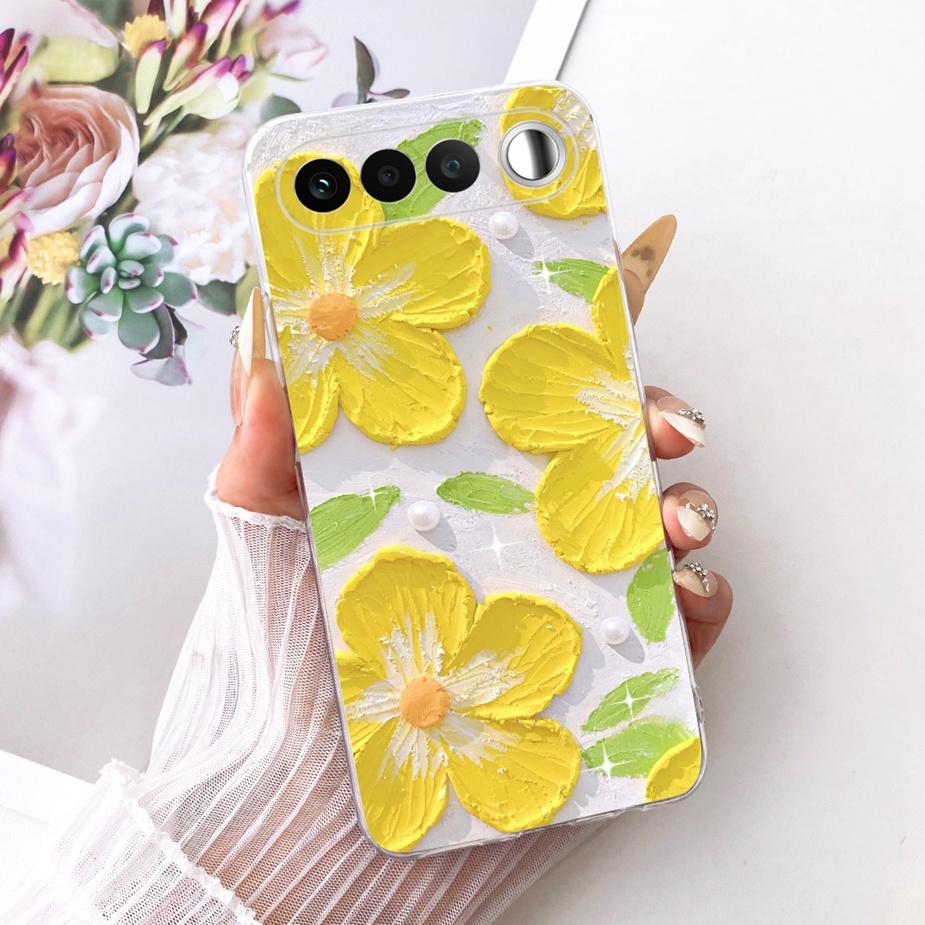 For Realme 16 5G Case RMX5171 Cute Cat Fashion Painted Cover Soft Silicone Protective Shell For Realme 16 Realme16 5G Phone Case