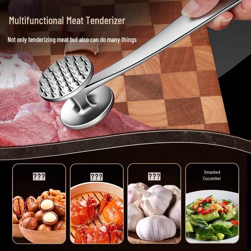 Double-Sided Meat Tenderizer Hammer