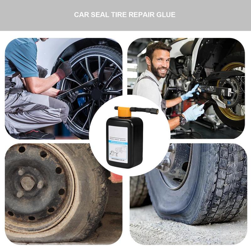 450 ml Sigilant pentru repararea perforațiilor anvelopei Umflator a anvelopelor Sigilant pentru repararea perforațiilor pentru anvelopele auto perforate Sigilant auto instrumente de demontare