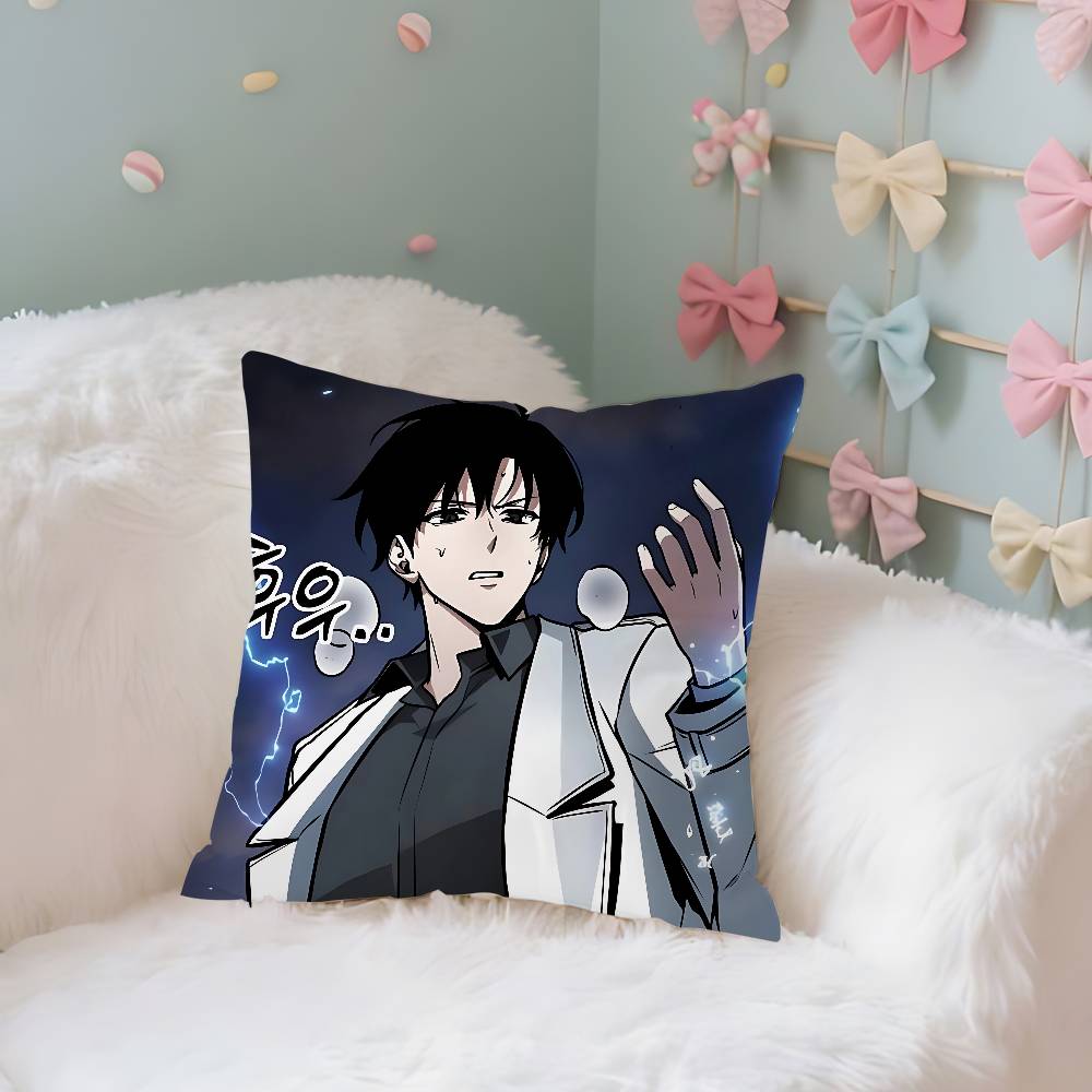 

Kim Dokja ORV Case Plush Fabric Soft Pillowcase Double Sided Print Cushion Cover Household Gifts 40x40 cm
