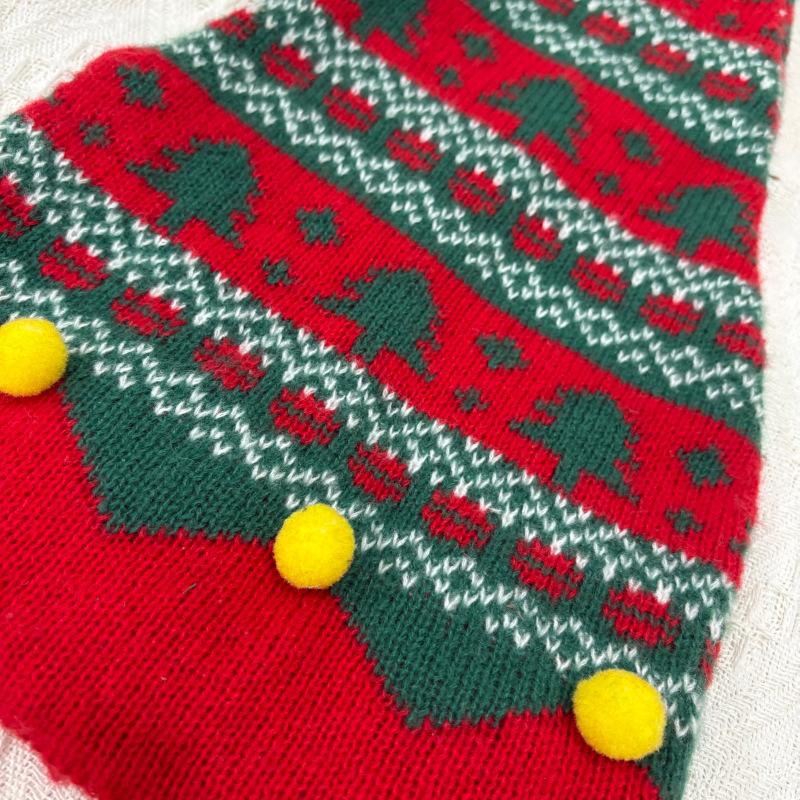 1/2 Pezzi Cappello a Berretto Lavorato a Maglia di Natale con Morbido Pompon Fantasie Natalizie Per Feste di Natale Eventi Invernali Riunioni Familiari