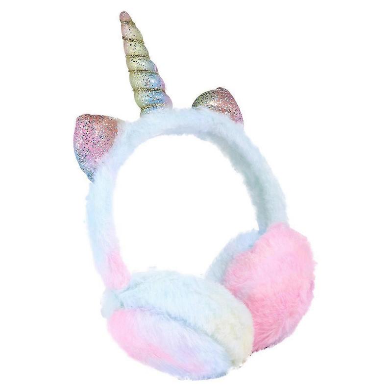 Cute Unicorn Children's Earmuffs Warm Earmuffs Unicorn Earmuffs Winter Earmuffs
