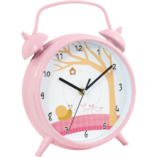 

Imitation Alarm Clock Wall Clock Ornaments Creative Clock Wall Hanging Silent Fashion Light Luxury Clock Wall Hanging 12-inch Home Wall Clock 8