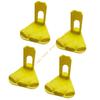 4 Pcs Poultry Leg Injury Splints Highlighting Modifiable Fasteners and Cavities 55KF