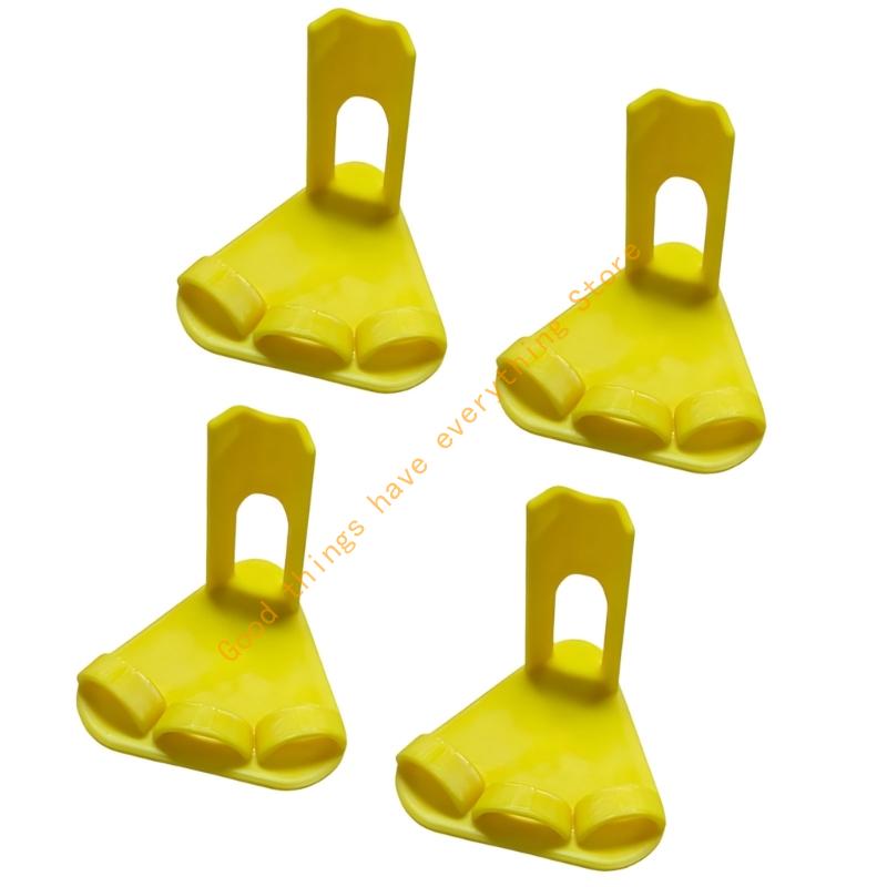 4 Pcs Poultry Leg Injury Splints Highlighting Modifiable Fasteners and Cavities 55KF