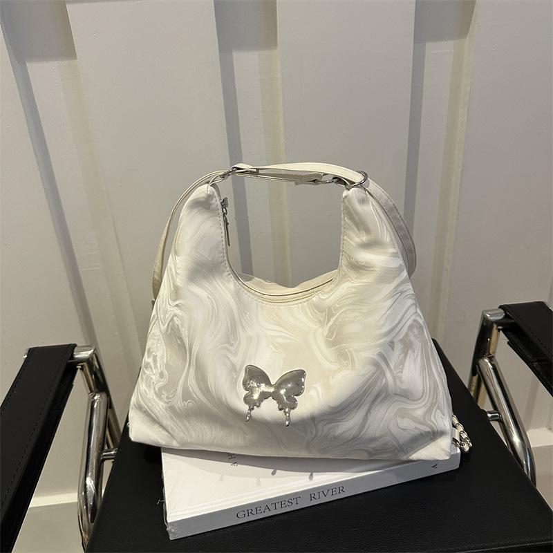 Tote Bag Women's New Large Capacity Commuting Backpack Summer Casual Chain Shoulder Bag Texture Backpack Trendy