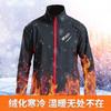 Mens/Womens 3-in-1 Cycling Jacket Windproof Warm Fleece-Lined Detachable Outer Shell Winter Riding
