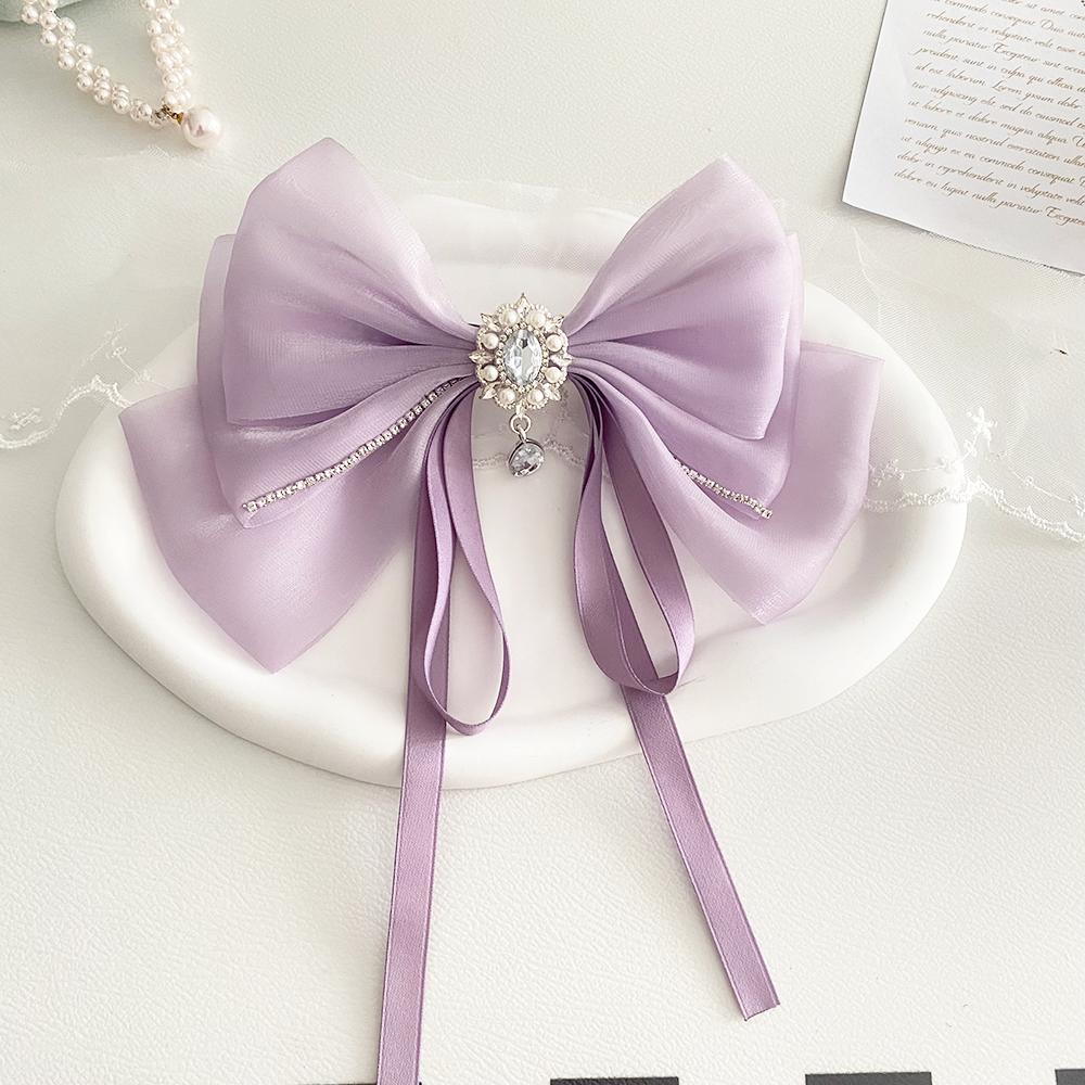 

Hair Accessories Purple Hair Bows Girl Big Y2K Accessories Girls Item Butterfly Hair Clip Hairpin Flower Summer Accessories