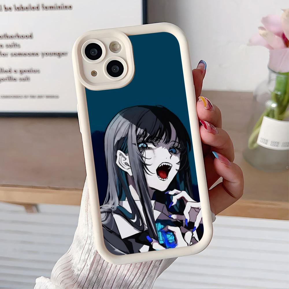 

Ado Rose Anime Mobile Phone Case for iPhone 17 16 15 14 13 12 11 Air Pro Max Plus Thicken TPU Colorful Cover Cover Pretty Luxury iPhone 15 Pro