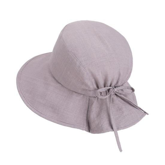 

Bucket Hat Wide Brim Adjustable Fit Lace-up Fisherman Hat Foldable Travel Outdoor UV Blocking Windproof Sun фиолетовый