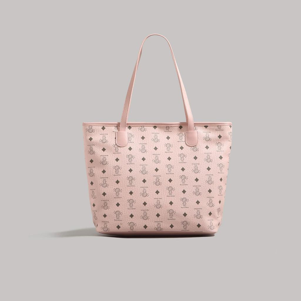 Commuting Monogram Tote Bag, Work Handbag, Fashionable and Versatile, Large-capacity Single-shoulder Underarm Bag