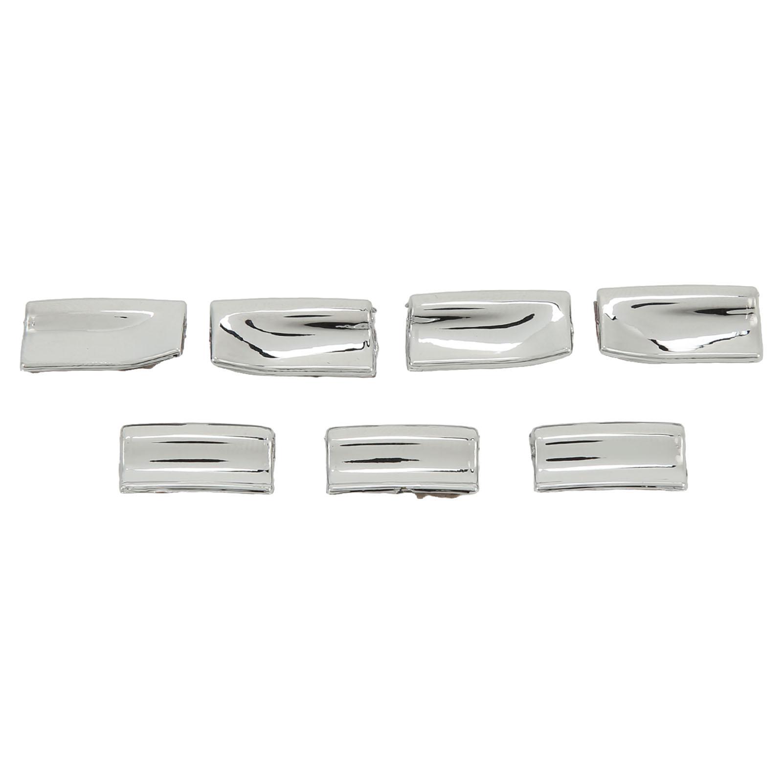 

Window Lift Button Cover Trim Chrome Protection Back Adhesive Scratch Proof Replacement for 3