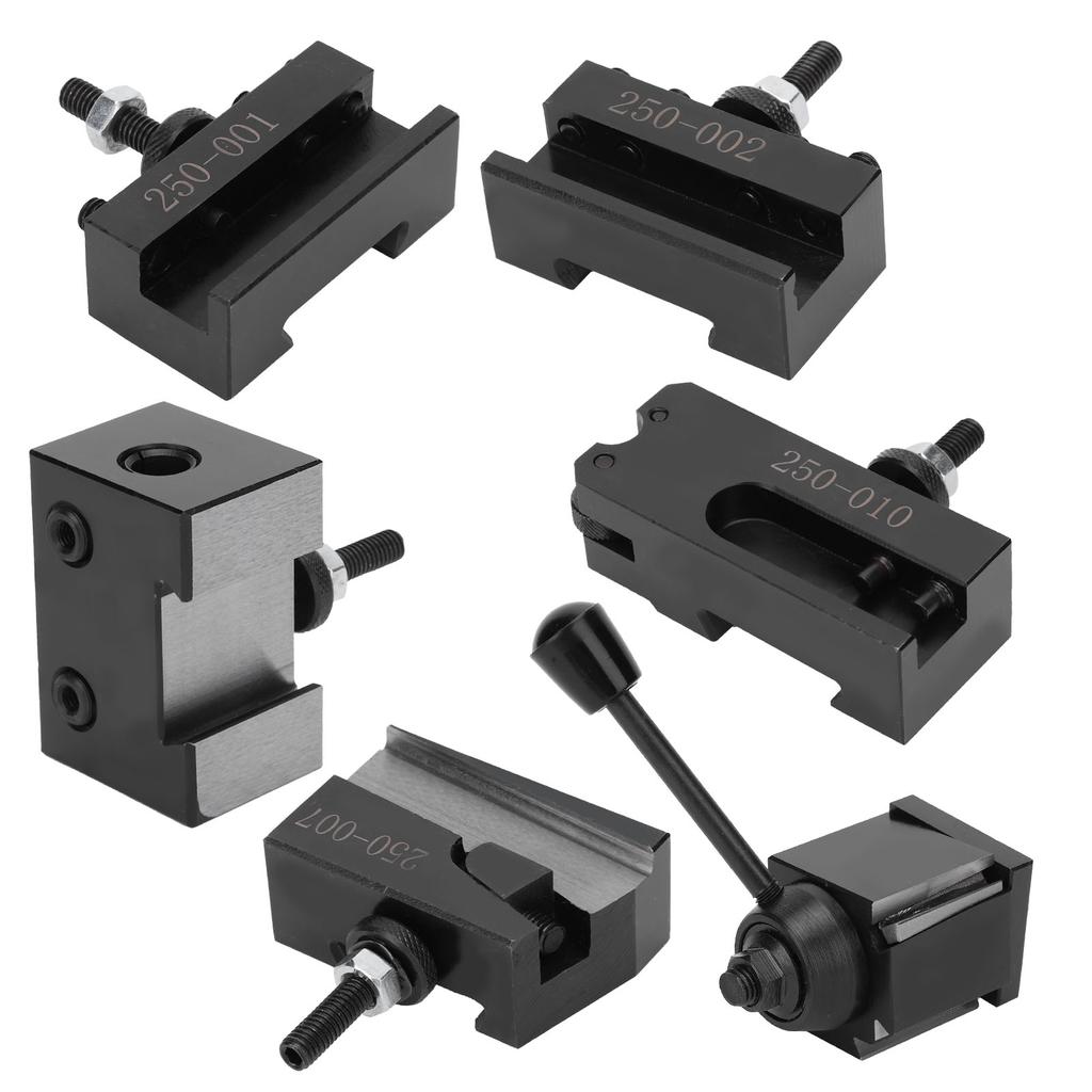 2500 Werkzeughalter-Kit, Keilkolben-Werkzeughalter aus Schnellarbeitsstahl für CNC-Drehwerkzeuge