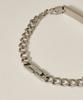 Novice Tokyo Plate Chain Bracelet [Stainless] / Silver