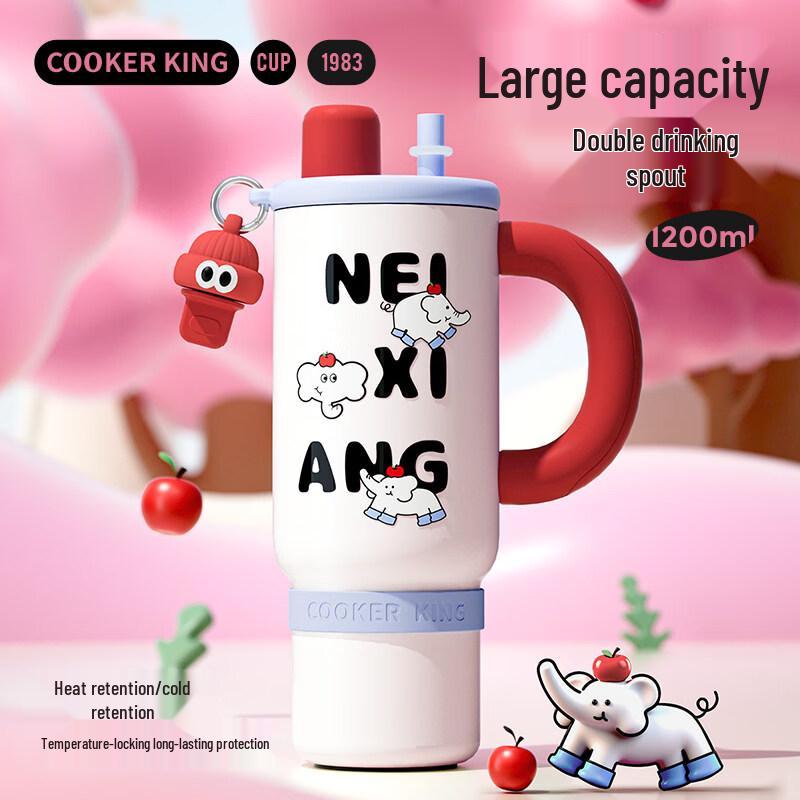 COOKER KING Ice Beast Dual-Drink Insulated Tumbler