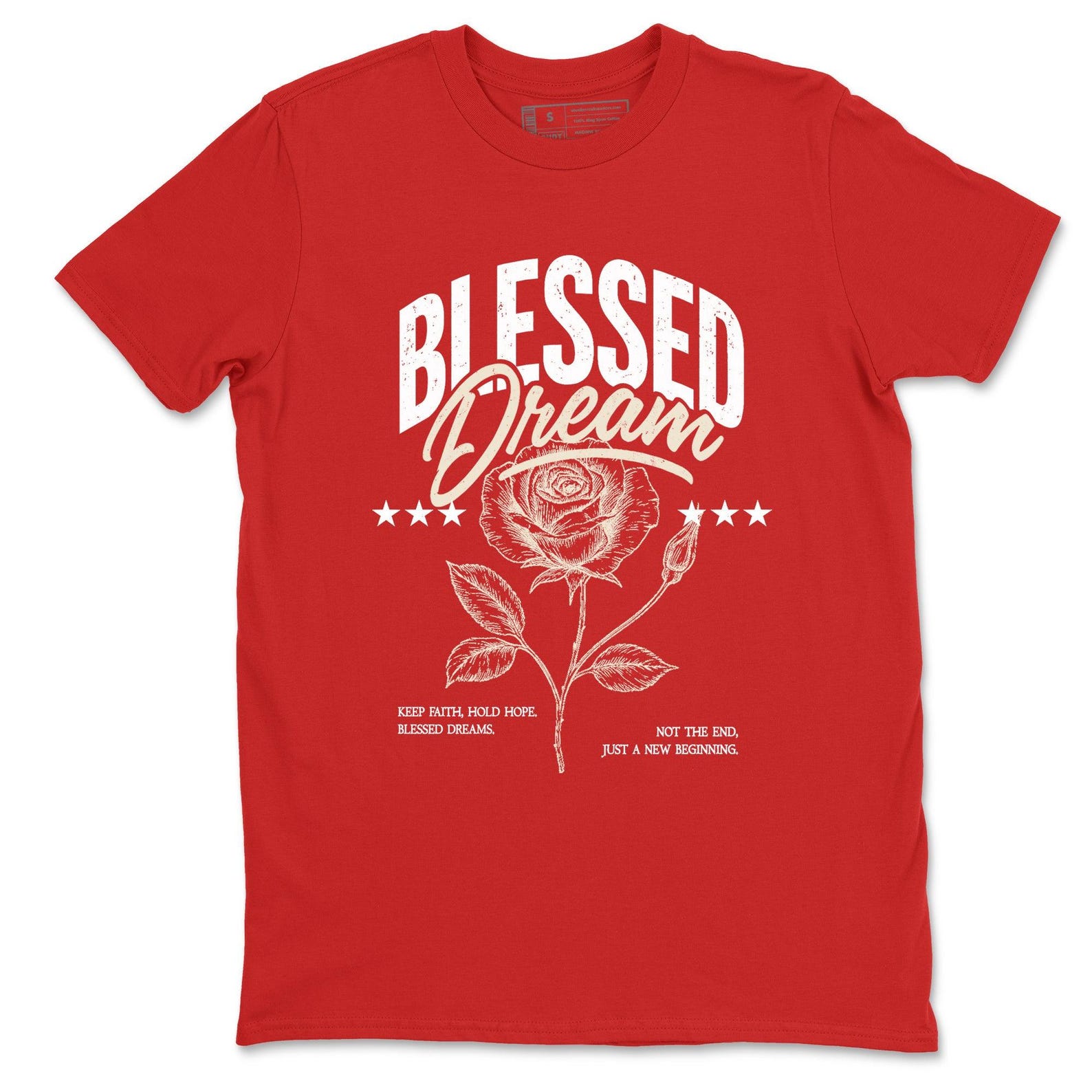Blessed Dream Graphic T-Shirt - best T-Shirts to wear with jordans 4s Valentines Day L