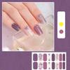 French Manicure Stickers Set Chip Resistant Design Seamless Adhesion Perfect For Short Or Long Nail Shapes