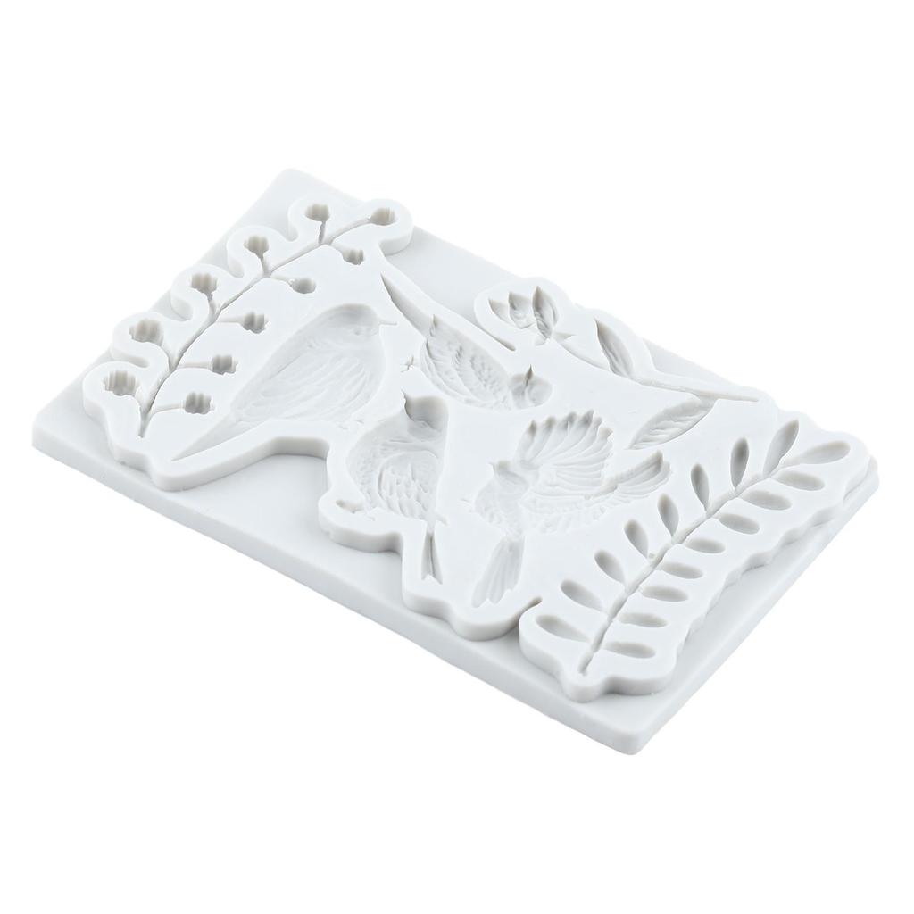 Magpie Silicone Molds Leaves Fondant Mold Cake Decorating Tools Cupcake Topper Chocolate Candy Craft Gum Paste Polymer Clay