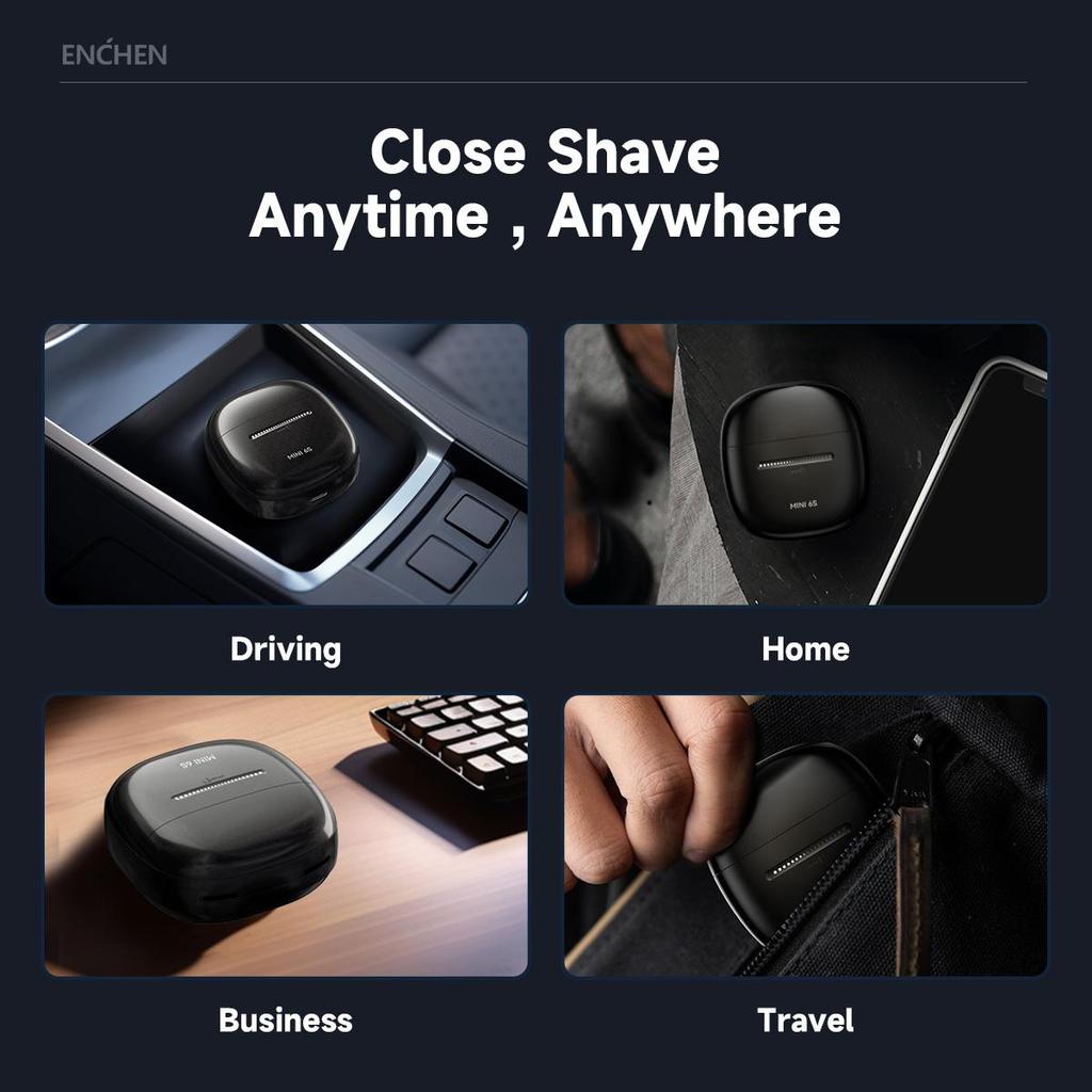 Xiaomi ENCHEN Mini 6S Flex Heads Electirc Shaver Cordless Shaving With Magnetic Cutter Head Pocket Razor