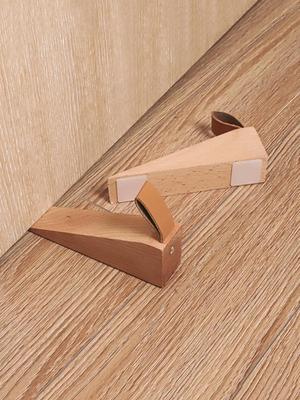 1 Stück-Sicherheit Türstopper Stopper Block Keil Türstopper Türstopper Zuhause Büro Tür hinten Halter Kollisionsschutz Stopper