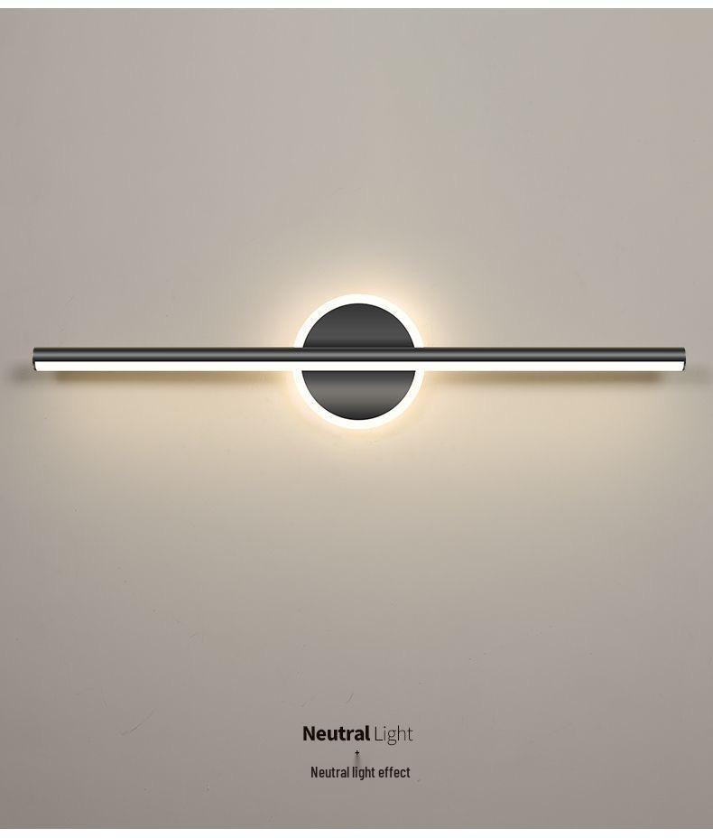 Modern Minimalist LED Wall and Vanity Light for Bath, Bedroom, or Dressing Table
