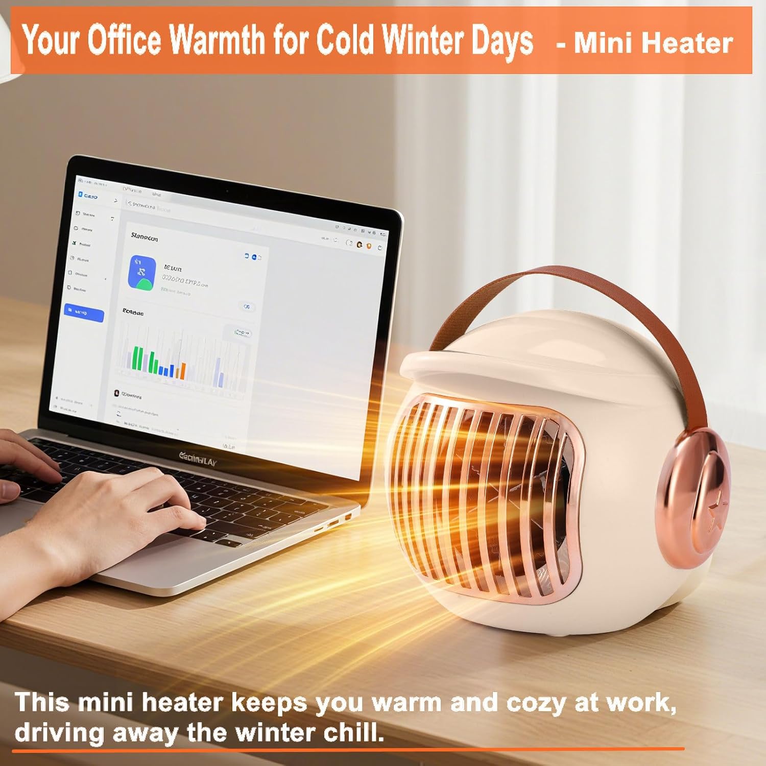 2 Pack Small Desk Heater, 500W PTC Ceramic Electric Heater, Fast Heating & Safety Features United States