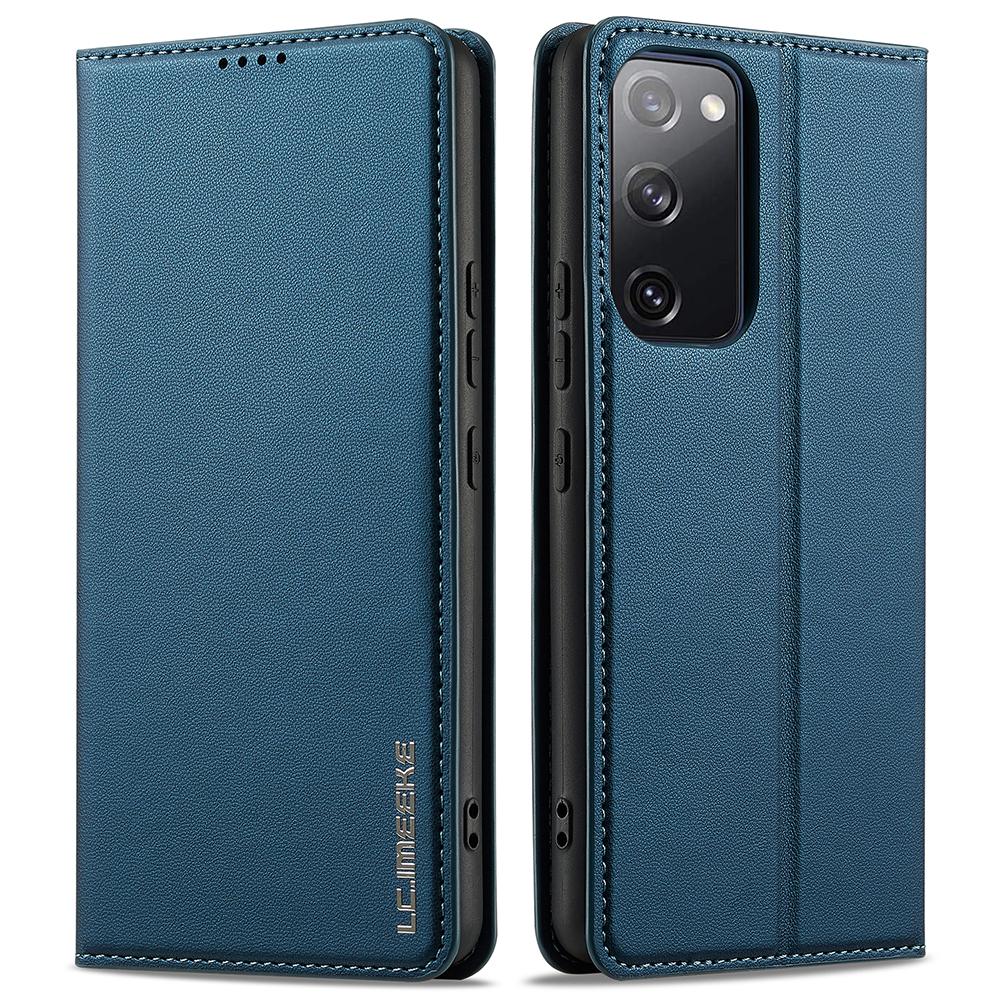 LC.IMEEKE L1 Series for Samsung Galaxy S20 FE 2022/S20 FE 5G/S20 FE/S20 Lite Case Leather Wallet Stand Phone Cover