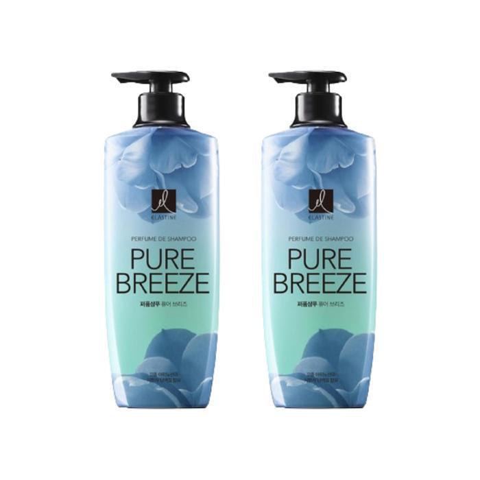 ELASTINE Perfume Pure Breeze Shampoo 600ml x 2 (9965062)
