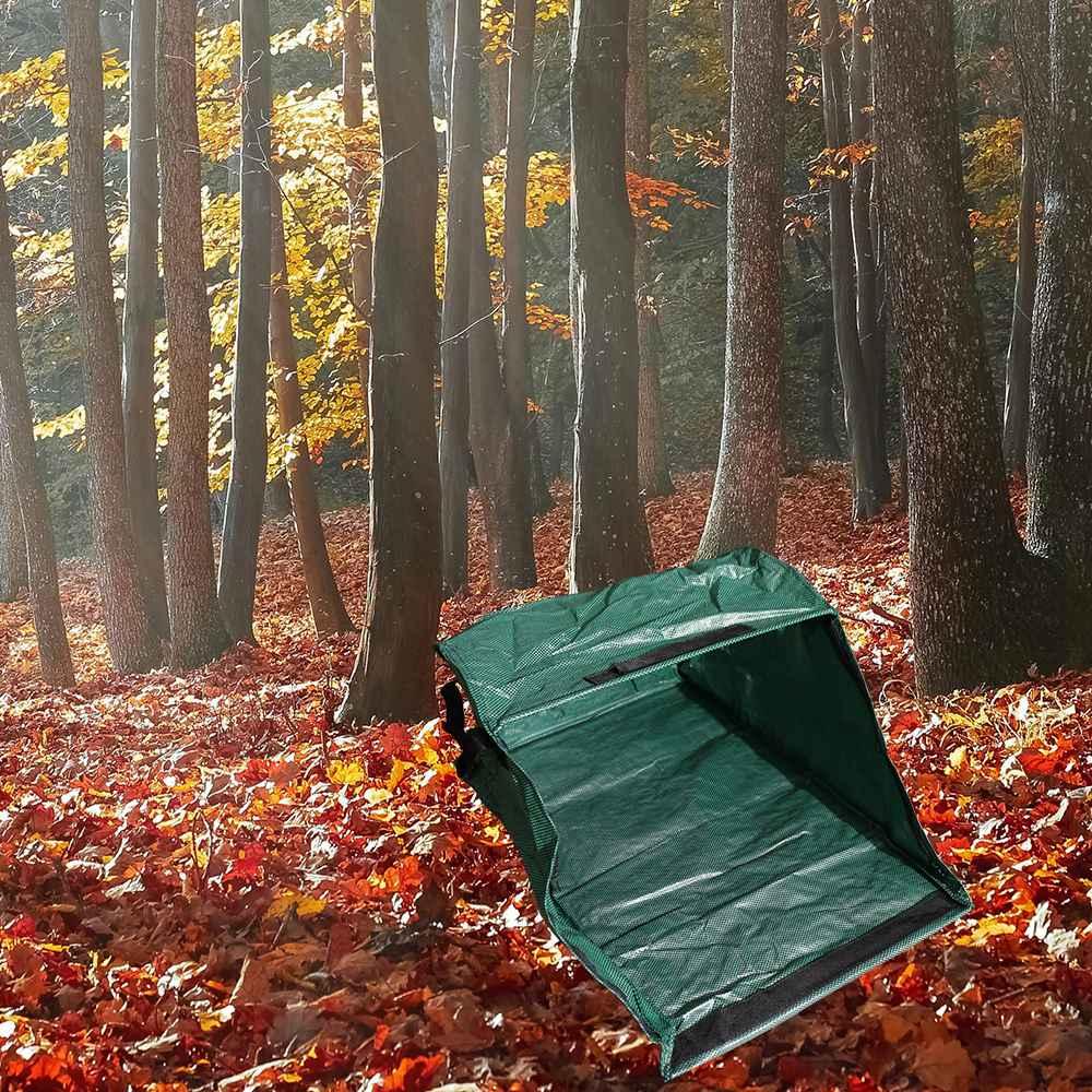 

Портативные складные мешки для листьев, многоразовые складные мешки для сбора листьев, садовые мешки для листьев