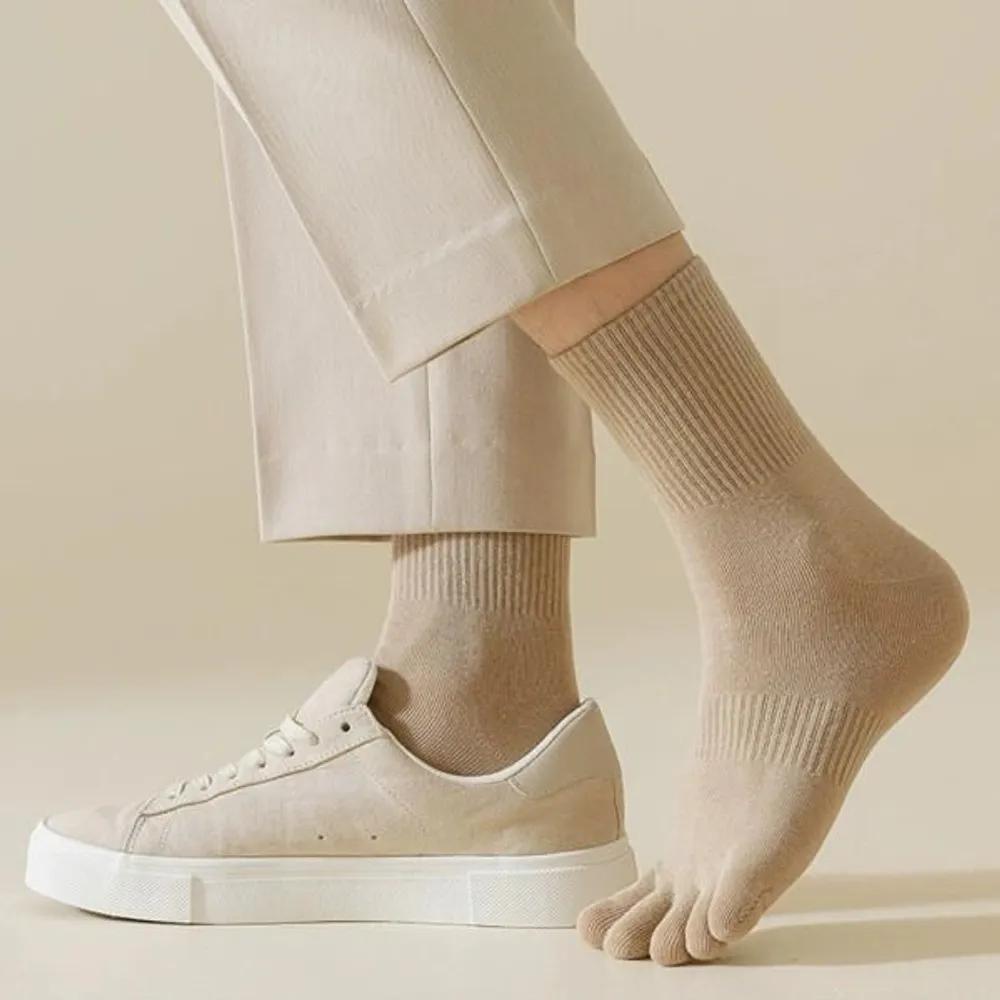 The Body Secret Haruyang Men's Toe Socks Basic 6-Pair Set