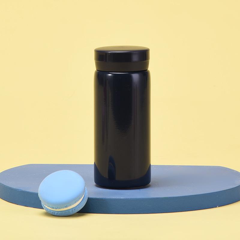 Stainless Steel Thermos Cup, Portable Mini Carry-On Water Cup Girl Pocket Cup