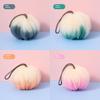 Soft Bath Scrub Bath Ball Body Clean Bath Puff Bathroom Supplies Pumpkin Shape Scrubbing Bubble Shower Mesh Sponge Back Brush