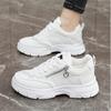 Fashion Women Sneakers New Fashion Casual Designer Thick Soled Solid Color Shoes Women Comfortable Wear-resistant Sneakers Zapatos Mujer