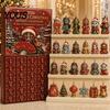 Exquisite Craft Gift Heritage Acrylic Advent Calendar, Decorative Hanging Ornament, Durable Lightweight Home Decor Blind Box for Bedroom And