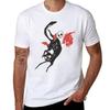 Creepy Cute Black Cat Tshirt Soft Lightweight Cotton Tshirt