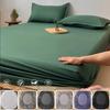 Fitted Sheet with Elastic Bands Non Slip Adjustable Mattress Covers for Single Double King Queen Bed