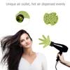 Palm Shaped Hair Dryer Diffuser Attachment Black, Universal Professional Hair Diffuser for Curly and Wavy Hair