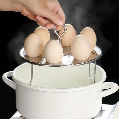 Detachable Egg Steaming Rack 304 Stainless Steel Steaming Tray Foldable Egg Steamer  Dumpling