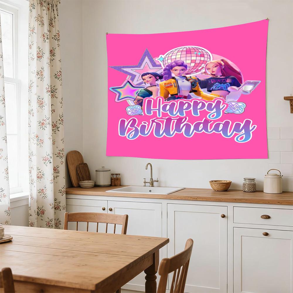 Huntress Power Squad Large Printed Wall Tapestry, Ideal Holiday Gifts, Room Decor for Dorm Bedroom Parties,Perfect Gift