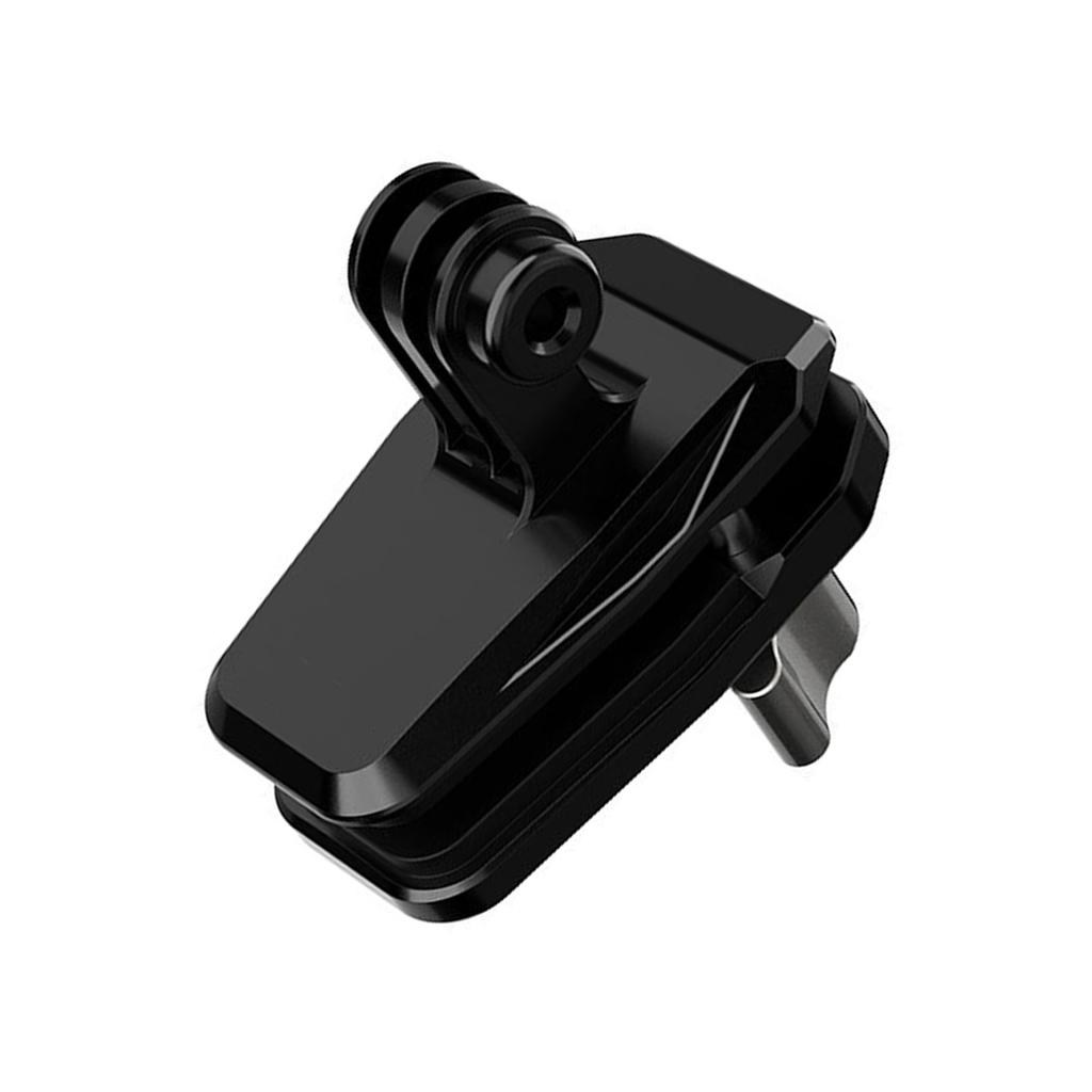 Motorcycle Windshield Clip for Action 4/Action 5/Pocket 3 Camera Clamp Aluminum Silicone Cushion Motorcycle Windshield