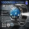 Erwachsene Militär Sport Smartwatch 5ATM IP69K Wasserdicht Uhr GPS NFC Bluetooth Anruf LED Outdoor Fitness Sport Smartwatch Herren