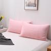 Nordic Milk Velvet Pillowcase Solid Color Simple Pillow Case Home Bedroom Rectangle Pillows Cover Pillow Cases Home Decoration