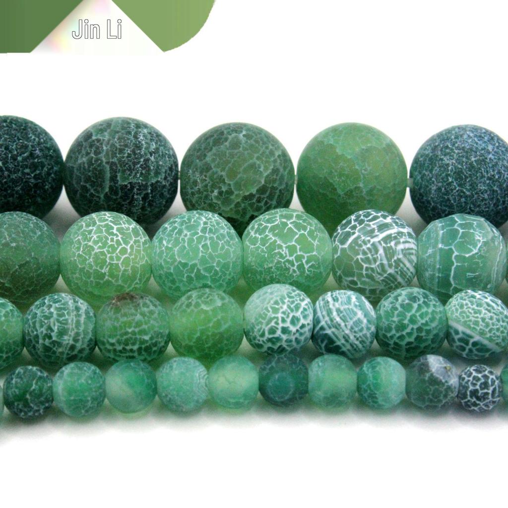 Natural Stone Round Beads for DIY Jewelry Making - Bracelet Components
