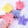 Flower Shape Silicone Candle Mold DIY Tulip Orchid Aromath Soap Candles Molds Plaster Resin Crafts Making Home Valentine's Decor