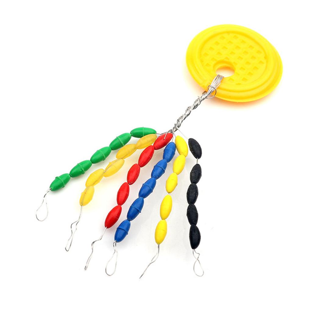 Space Beans Oval Fishing Float Bobber Stopper Fishing Float Bean Space Float Sinkers Stops Line Stoppers Beads